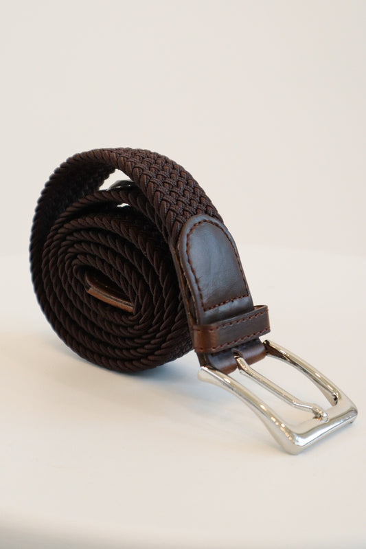 Woven Braided Stretch Belt