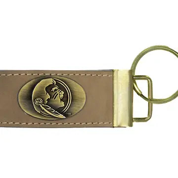 Collegiate Leather Key Fob