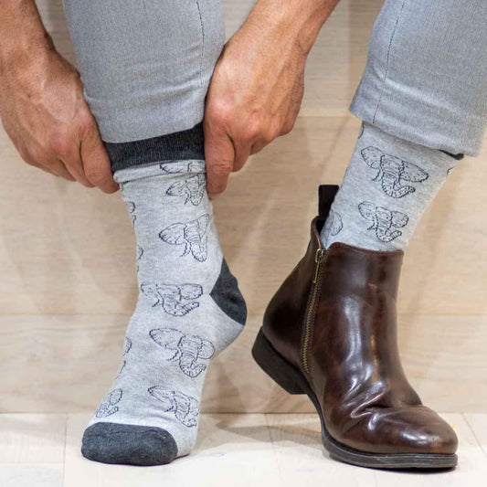 Elephant Print Socks