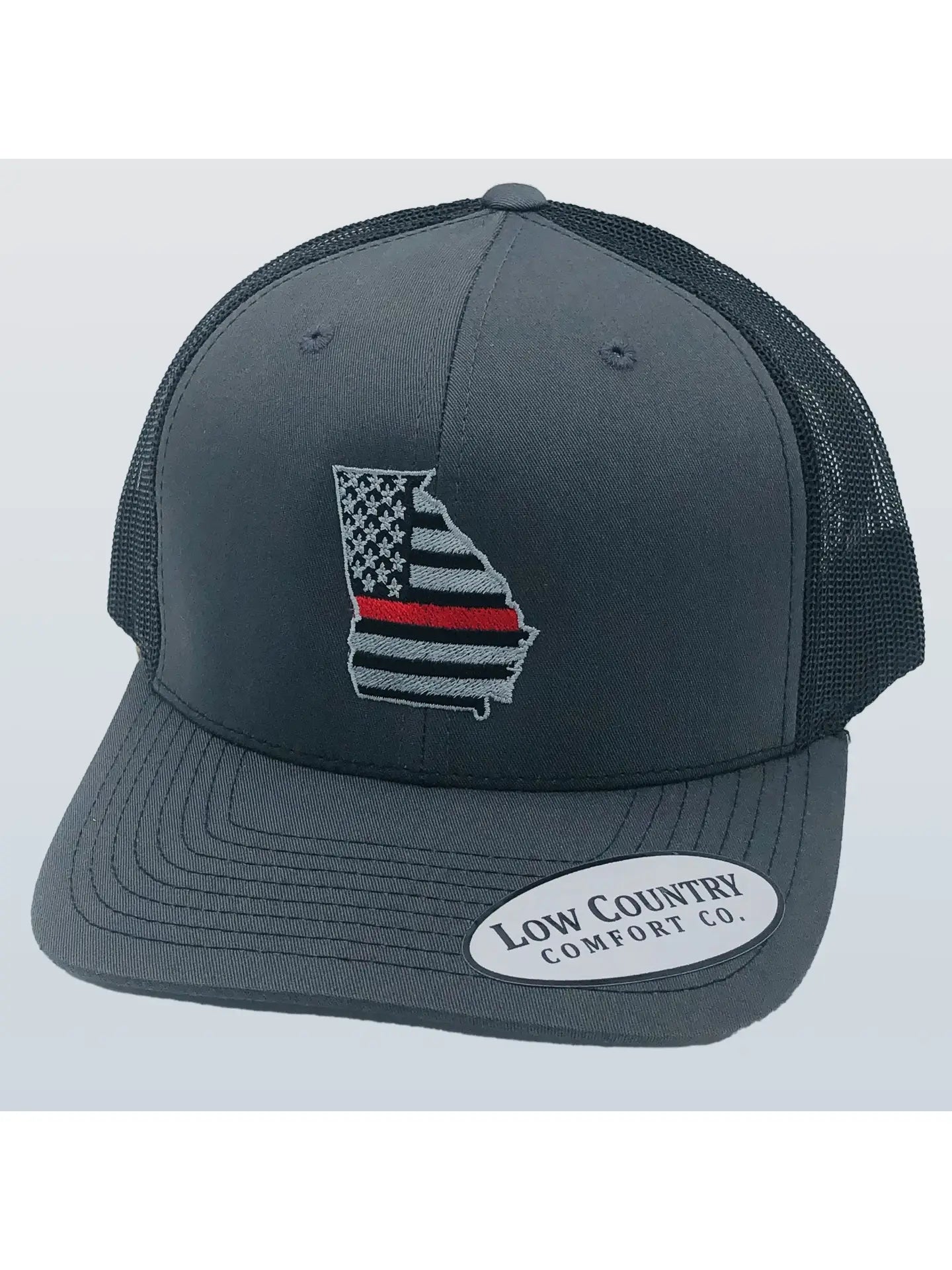 Georgia Red Line Charcoal/Black