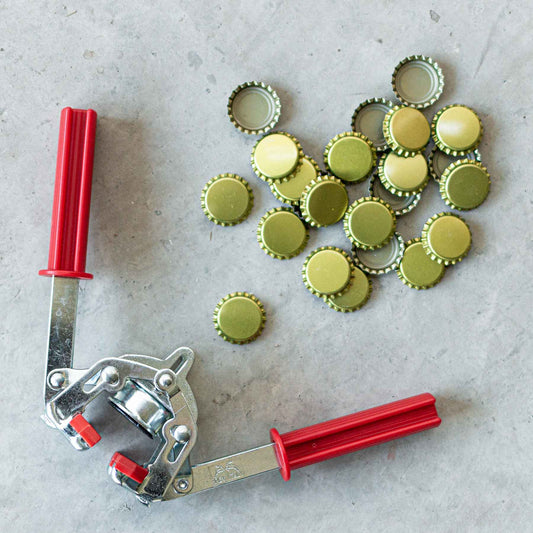 Beer Bottle Cappers and Caps