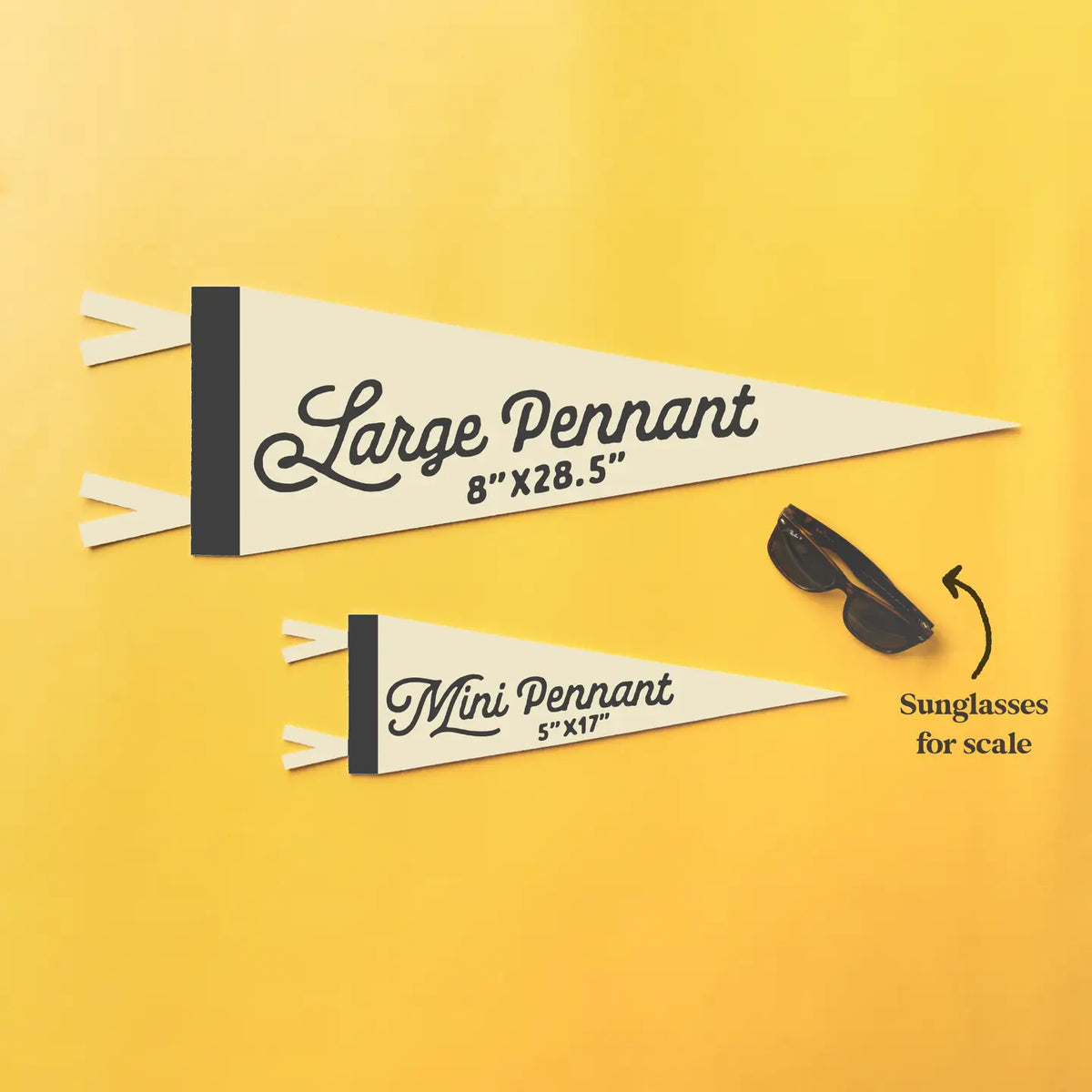 Felt Pennant Large