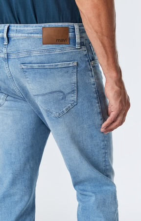 Zach Straight Leg Jean Light Foggy Feather Blue