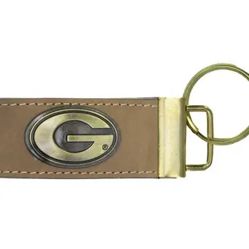 Collegiate Leather Key Fob