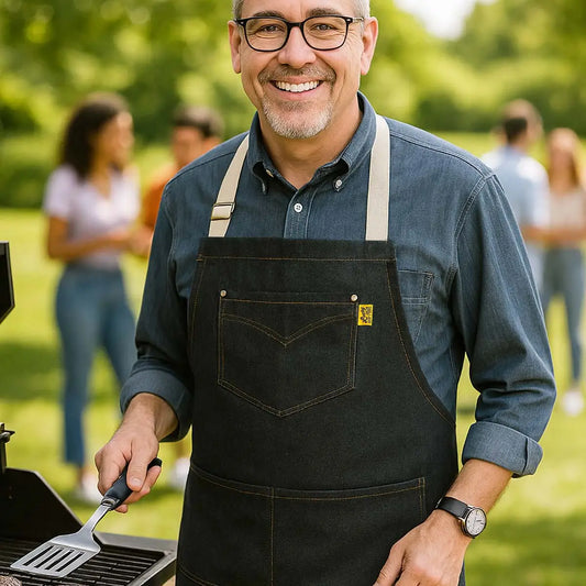 Rugged Denim Apron