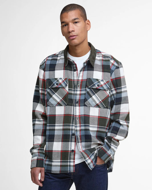 The Barbour Grasmoor Relaxed Long-Sleeved Shirt combines rugged charm with timeless elegance.
