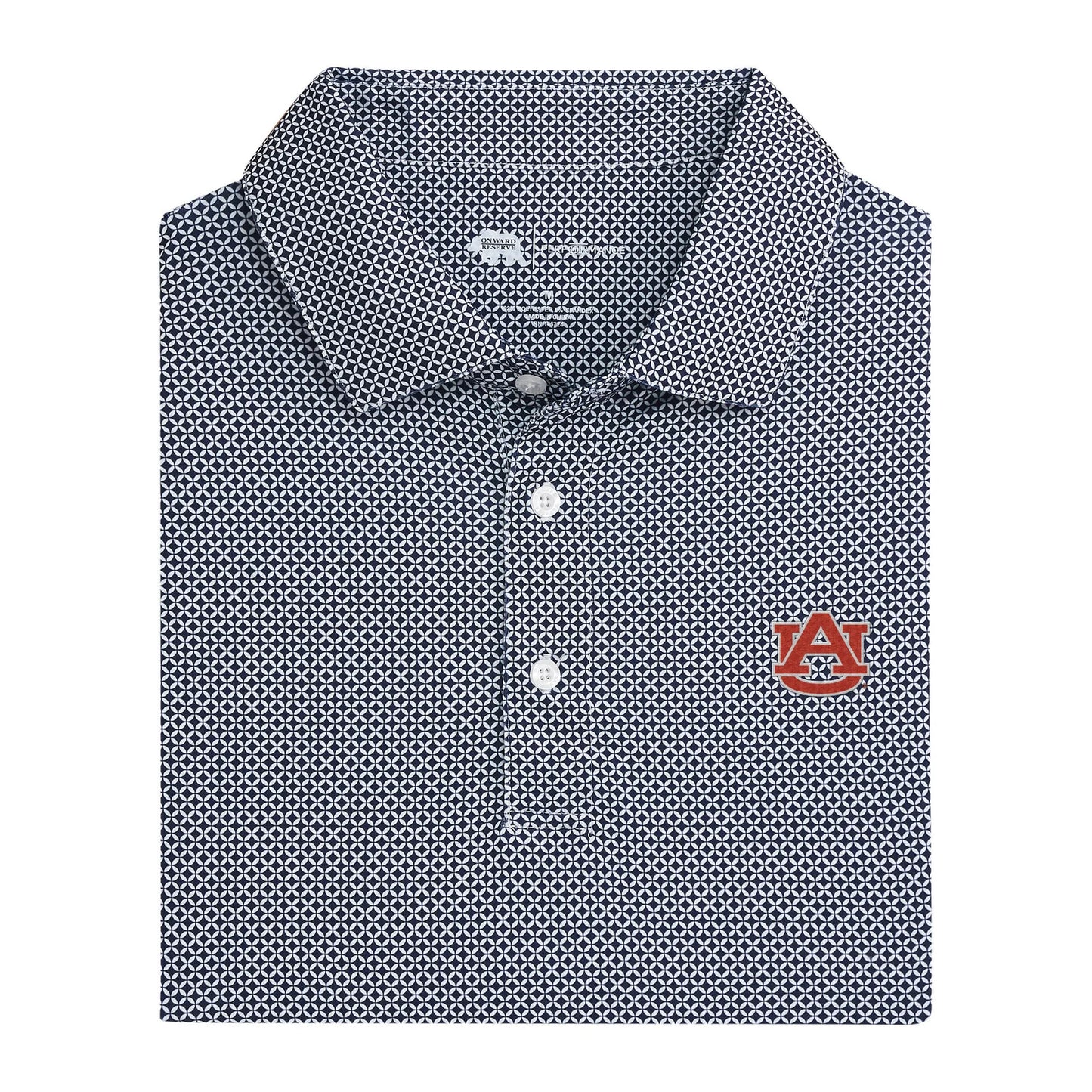 Auburn Scope Printed Performance Polo