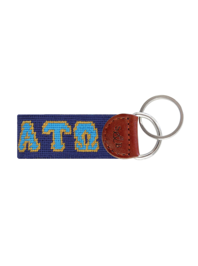 Needlepoint Key Fob