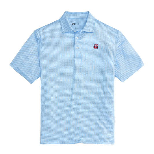 Atlanta Braves Cooperstown Scope Printed Performance Polo