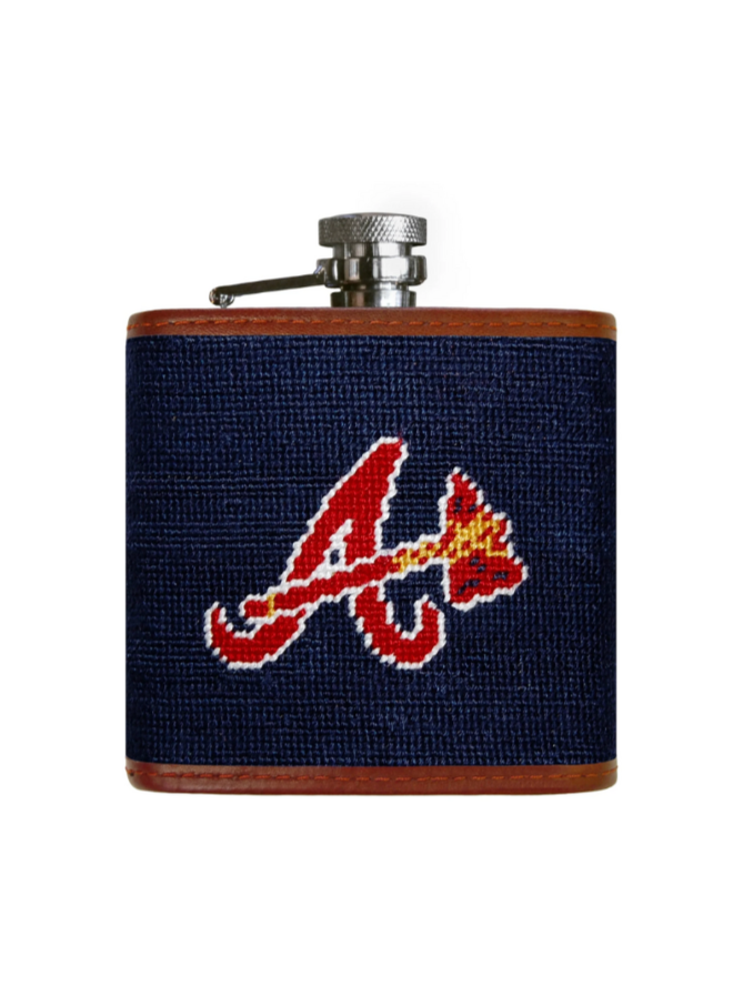 Needlepoint Flask