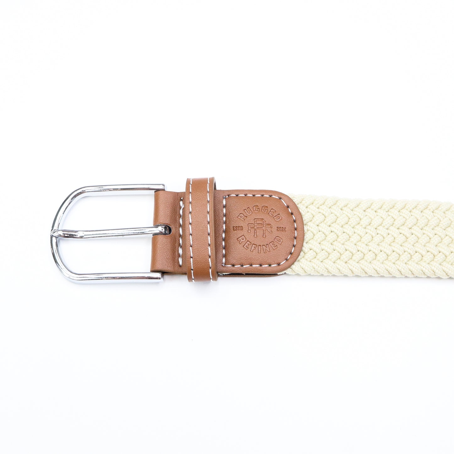 Rugged Refined Woven Belt Solid