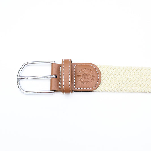 Rugged Refined Woven Belt Solid