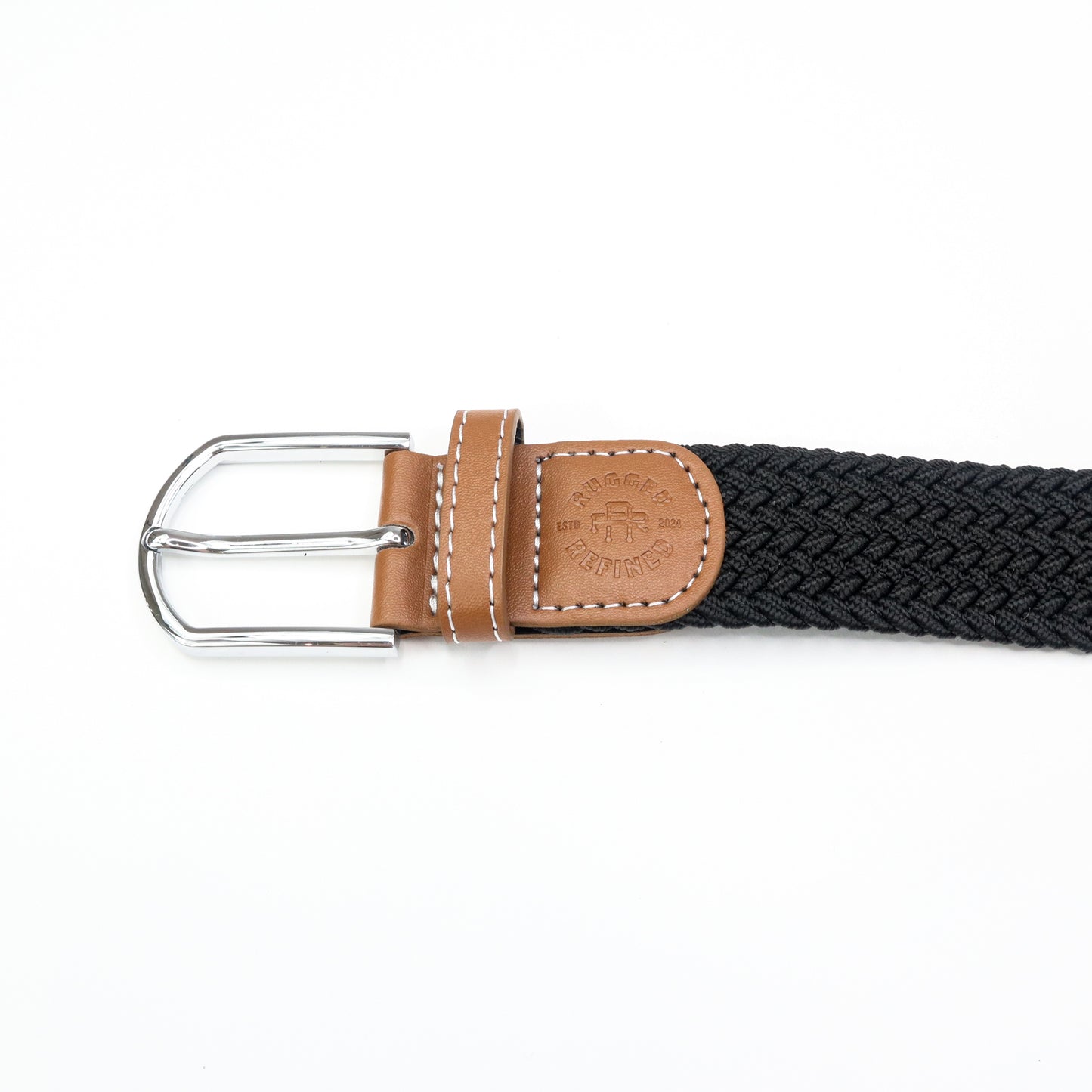 Rugged Refined Woven Belt Solid