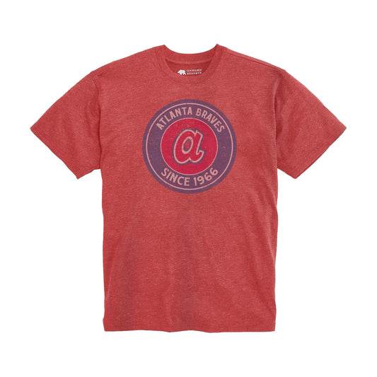 Atlanta Braves Cooperstown Vintage Wash Tee