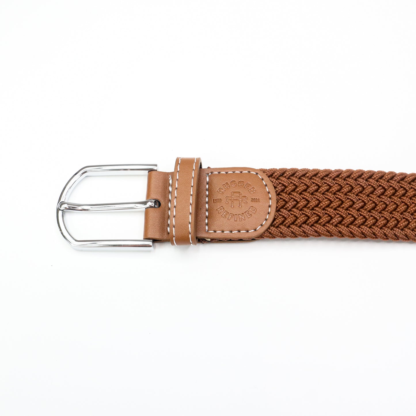 Rugged Refined Woven Belt Solid