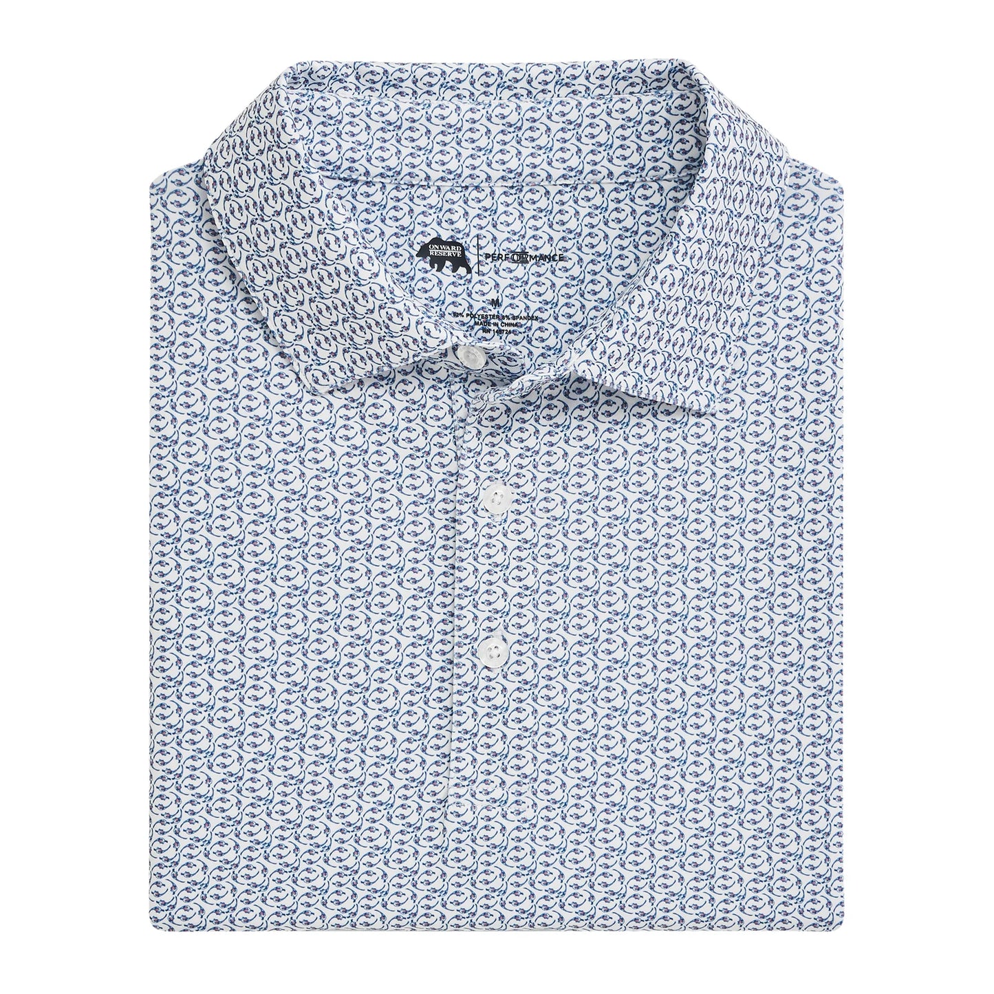 Printed Performance Polo