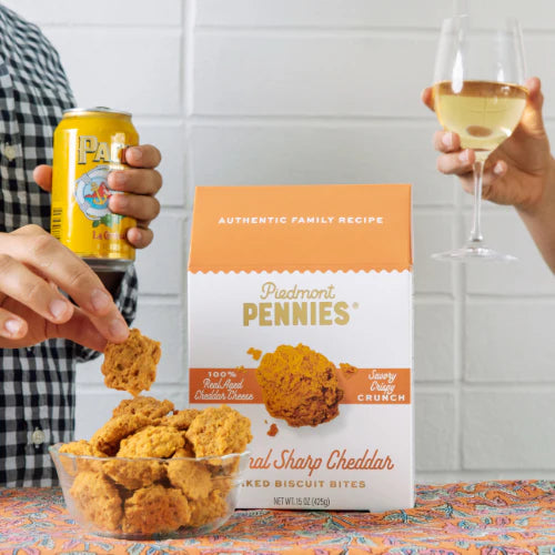 Piedmont Pennies Original Sharp Cheddar - Large Carton