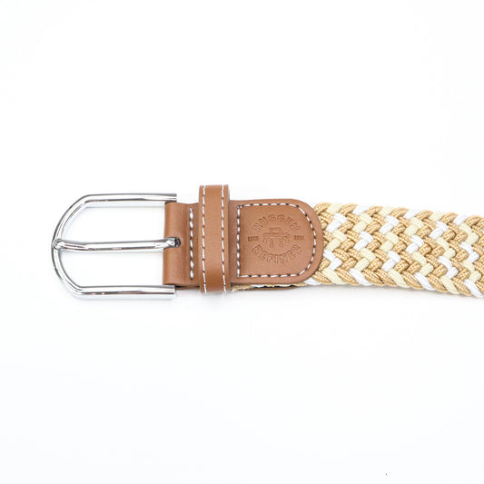 Rugged Refined Woven Belt Patterned