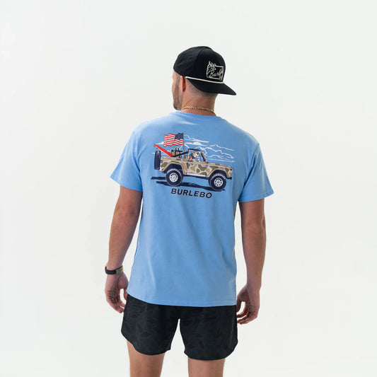 Camo Beach Cruiser Tee