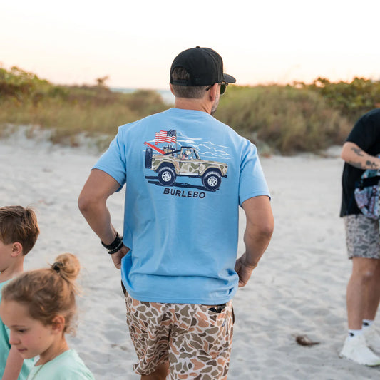 Camo Beach Cruiser Tee