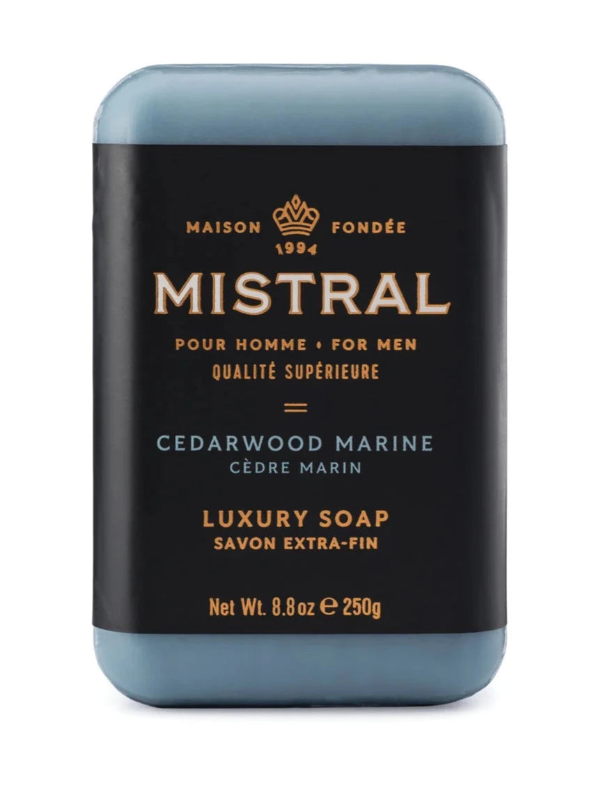 Cedarwood Marine Mistral Bar Soap