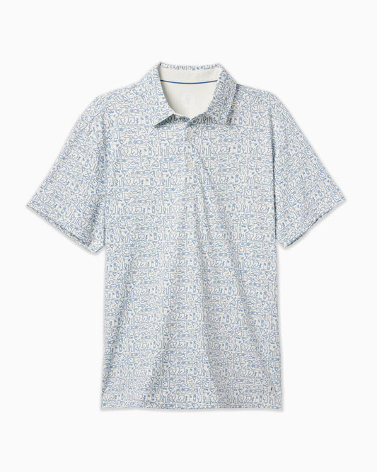 Clubhouse Polo | White Tee Time