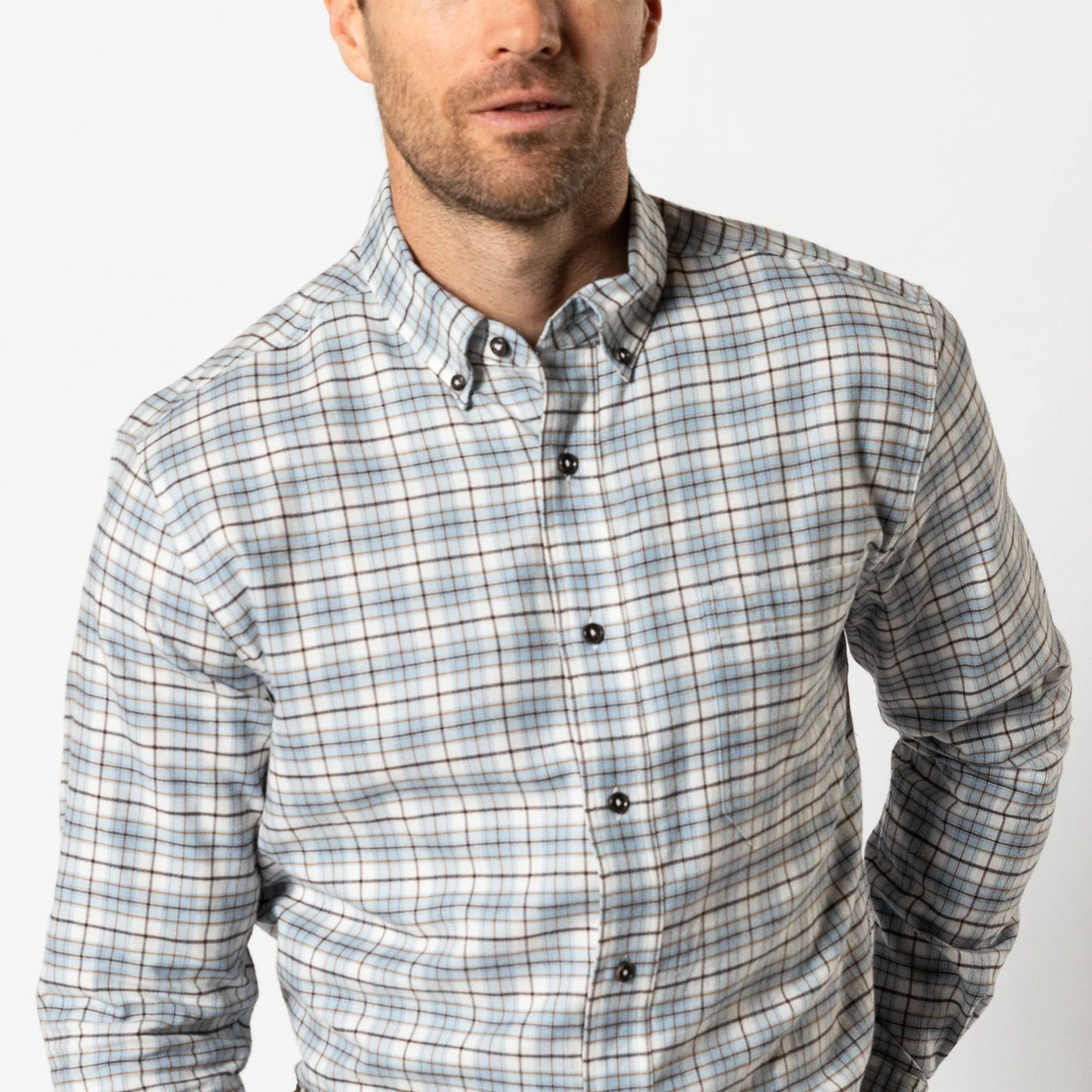 Duck Head Cotton Flannel Sport Shirt