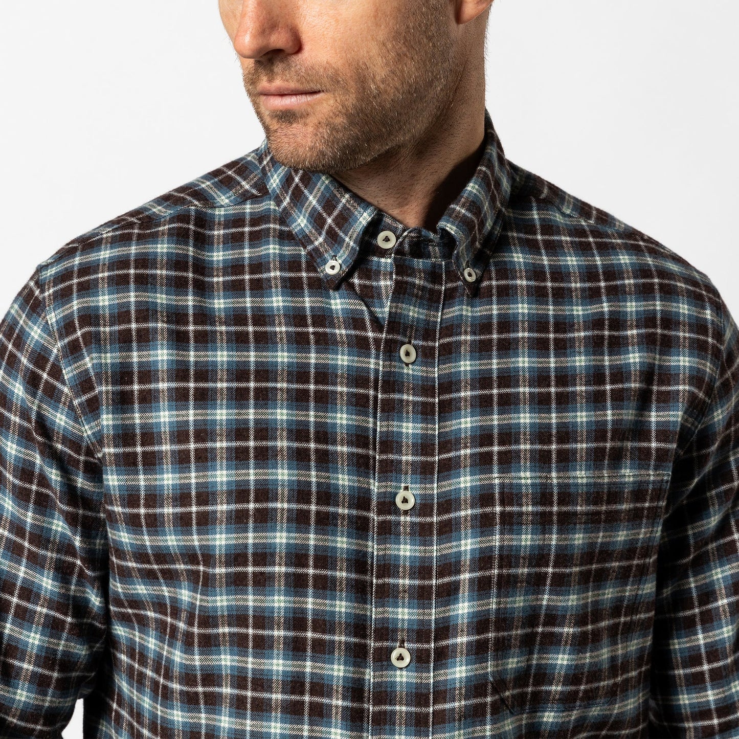 Duck Head Cotton Flannel Sport Shirt