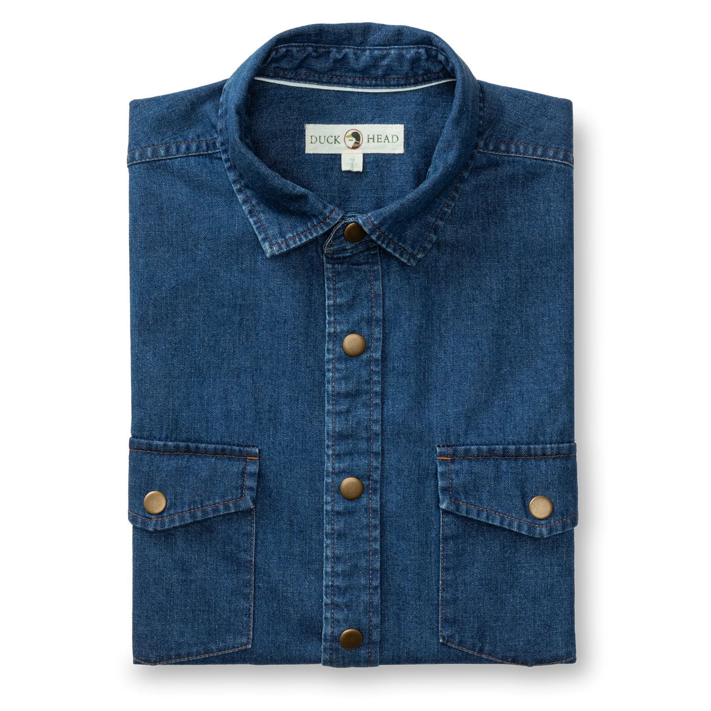 Duck Head Denim Snap Shirt - Clyde