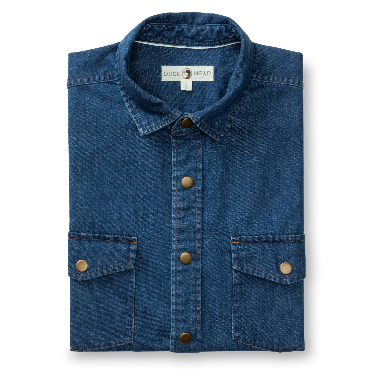 Duck Head Denim Snap Shirt - Clyde