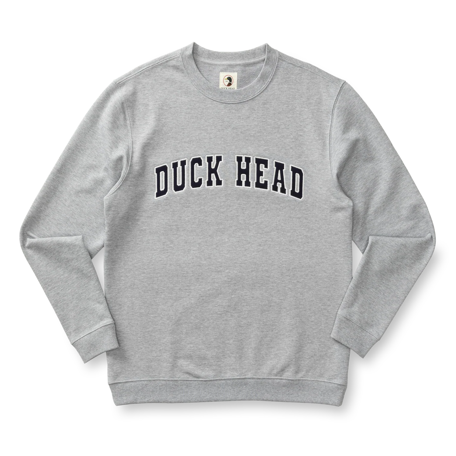 Duck Head Appliqué Crewneck Sweater