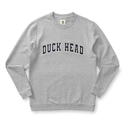 Duck Head Appliqué Crewneck Sweater