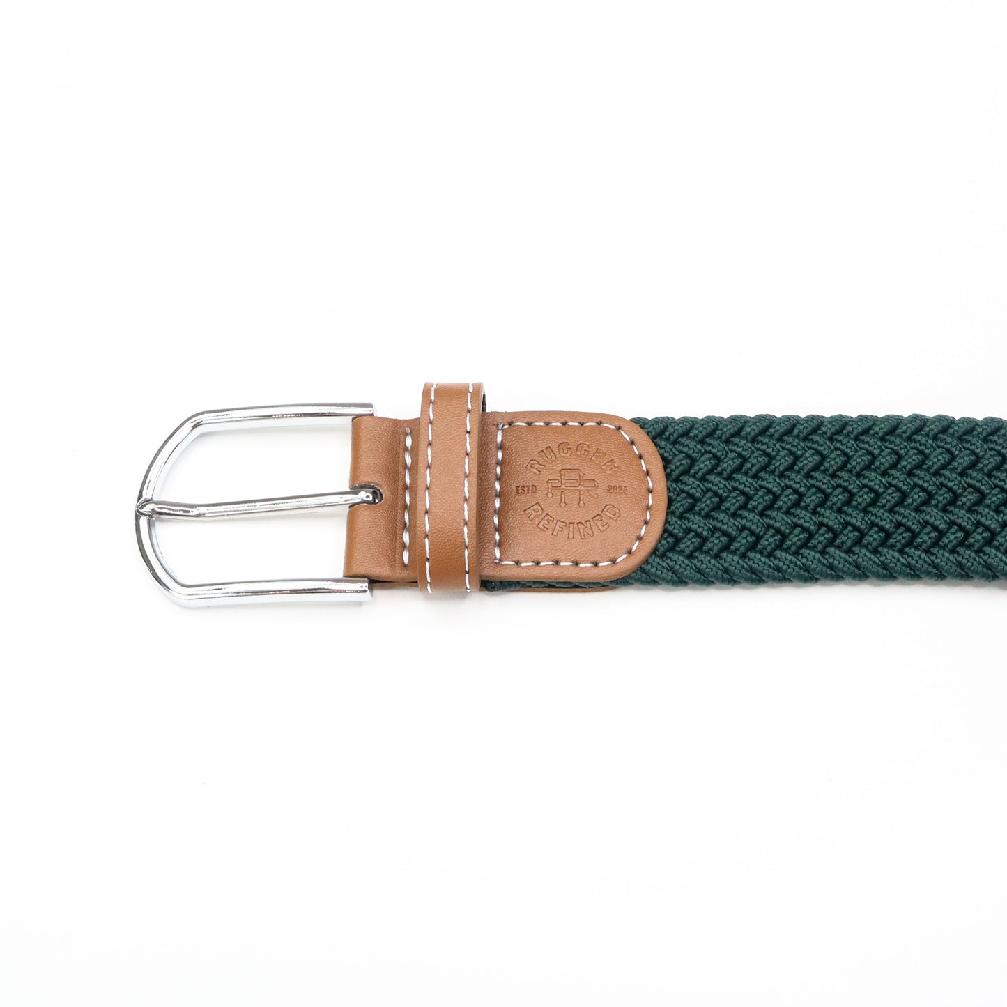 Rugged Refined Woven Belt Solid