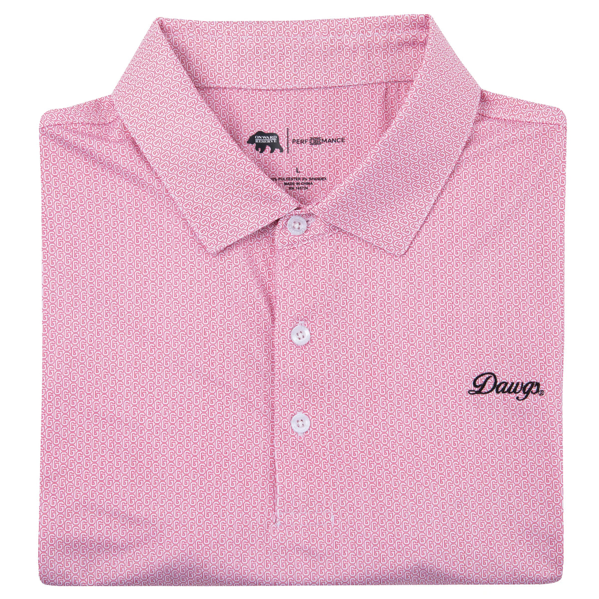 Gameday Printed Performance Polo
