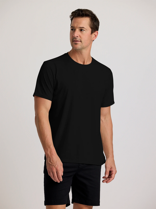 Elevate Lightweight Tee Black