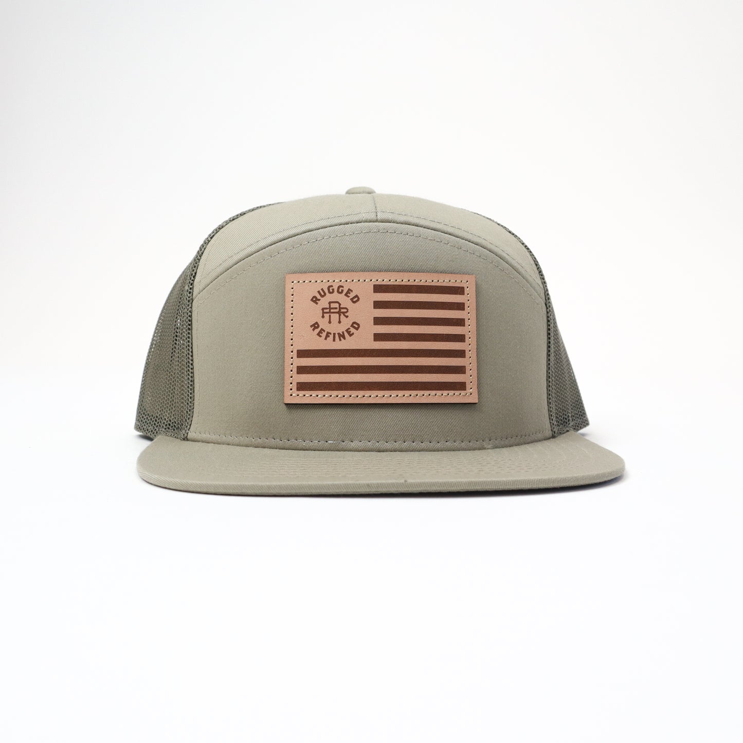 Rugged Refined Hat with Leather Patch