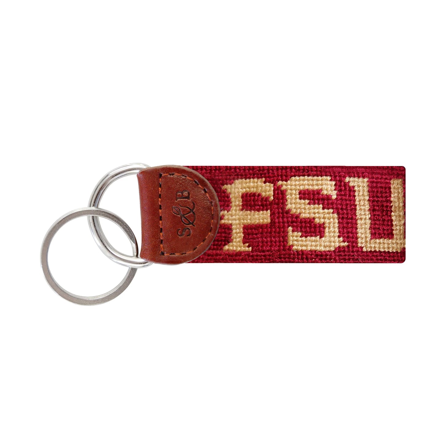 Needlepoint Key Fob