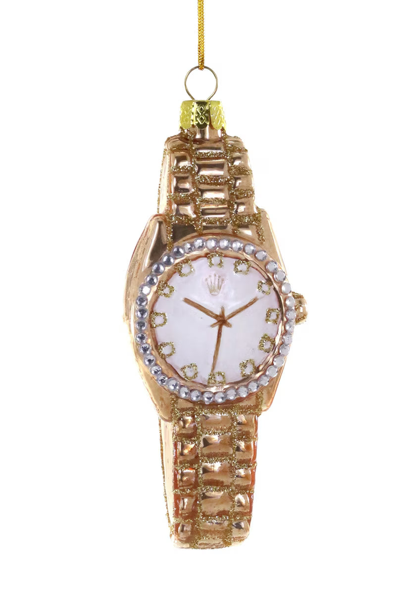 Luxury Watch Ornament - Gold