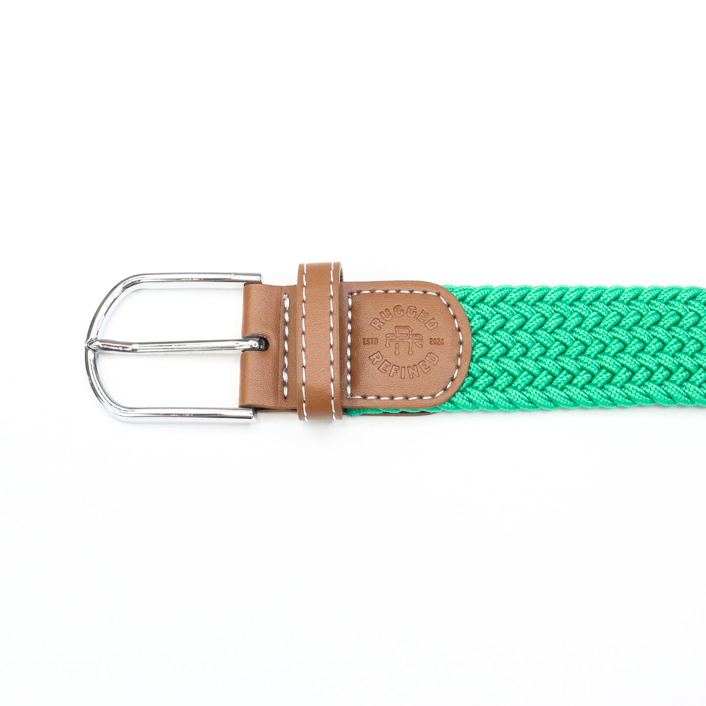 Rugged Refined Woven Belt Solid