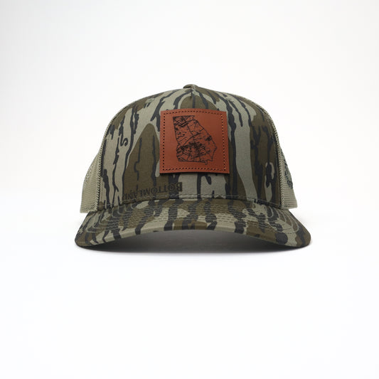Georgia Rugged Refined Hat with mesh back and embroidered logo