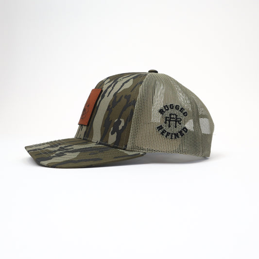 Georgia Rugged Refined Hat with mesh back and embroidered logo