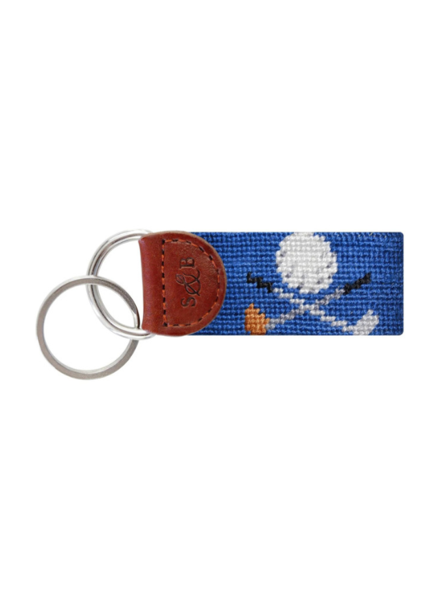 Needlepoint Key Fob