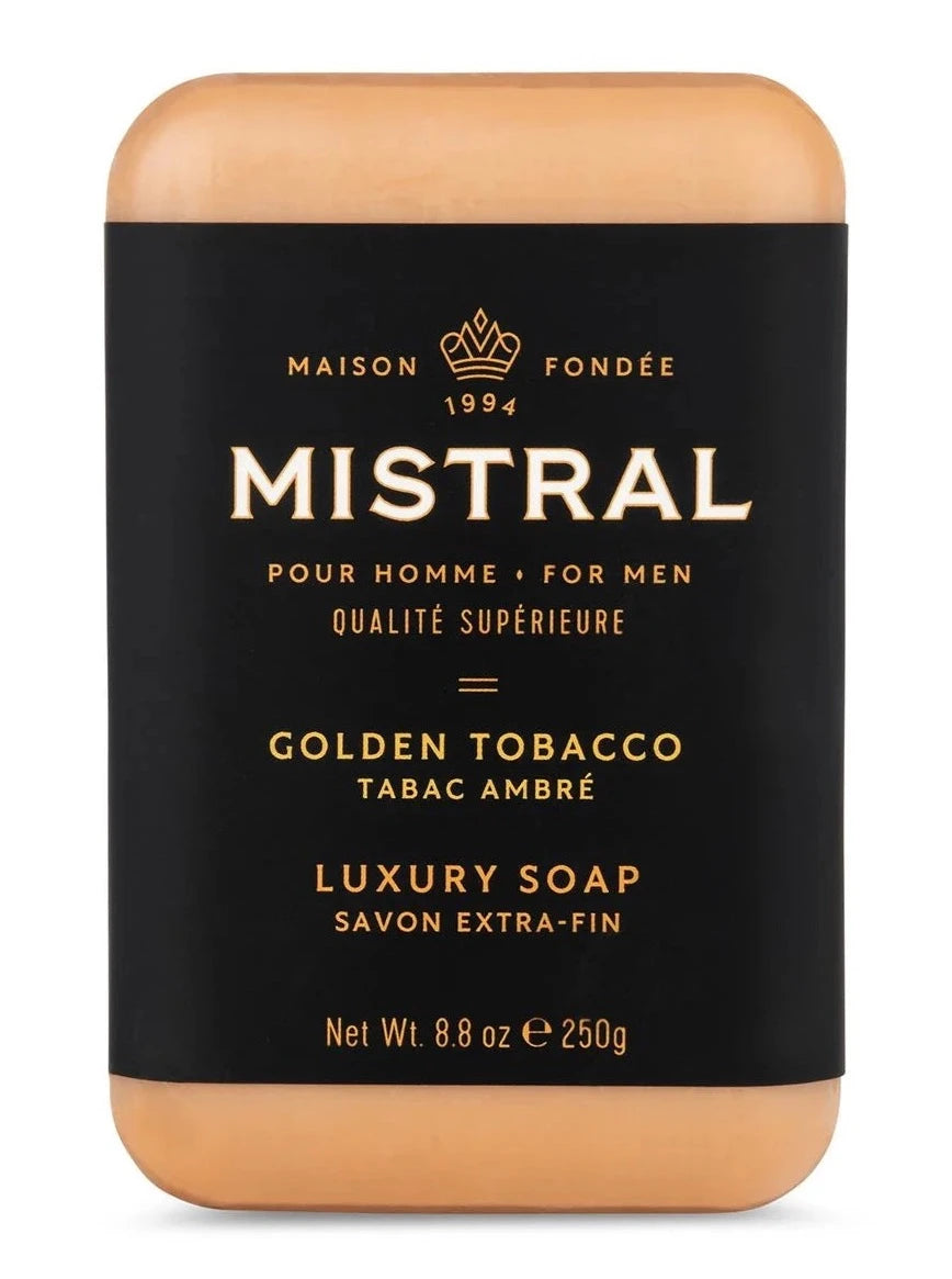 Golden Tobacco Mistral Bar Soap