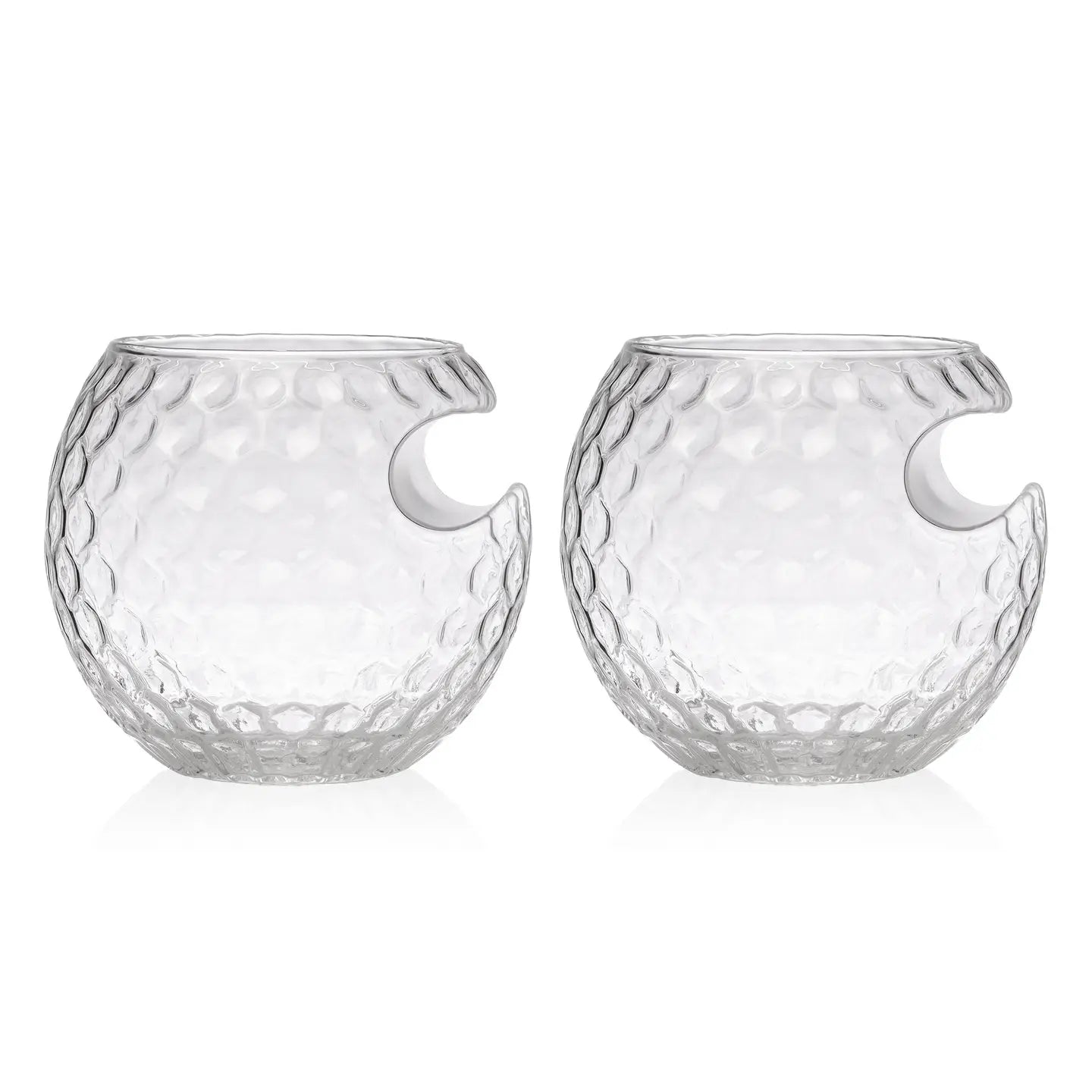 Golf Ball Cigar Glass
