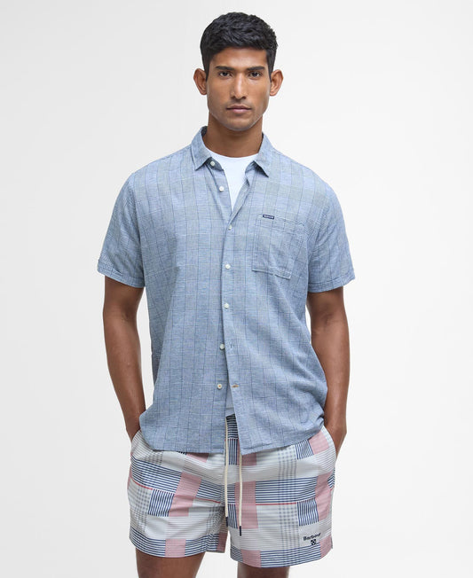 Hartland Linen-Blend Short-Sleeved Shirt