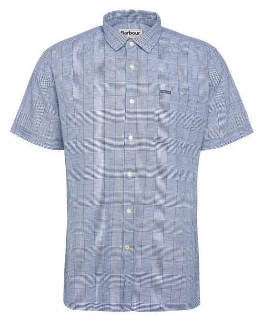 Hartland Linen-Blend Short-Sleeved Shirt