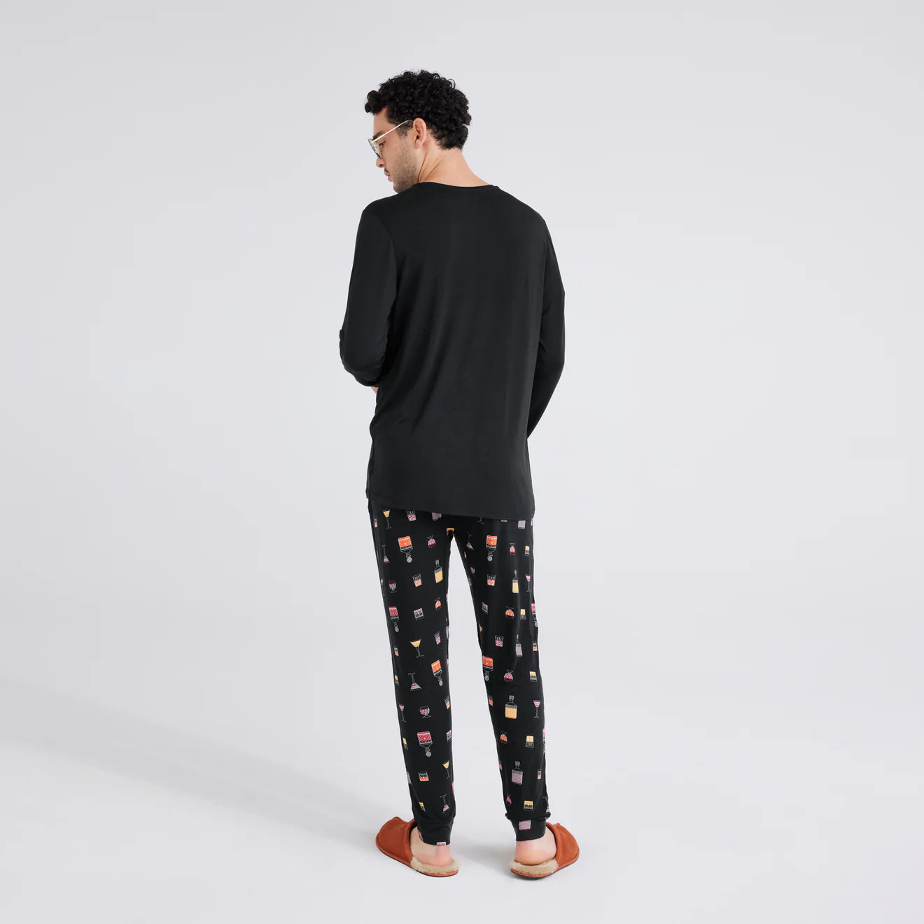 SAXX Snooze long Sleeve Tee - Black
