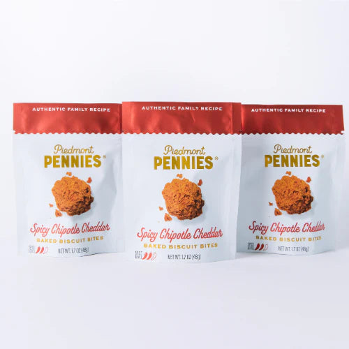 Piedmont Pennies Spicy Chipotle Cheddar Bites