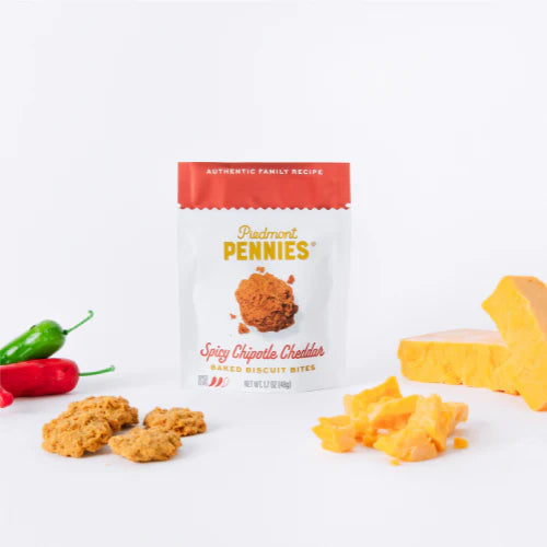 Piedmont Pennies Spicy Chipotle Cheddar Bites