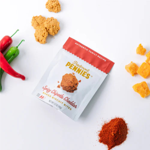 Piedmont Pennies Spicy Chipotle Cheddar Bites